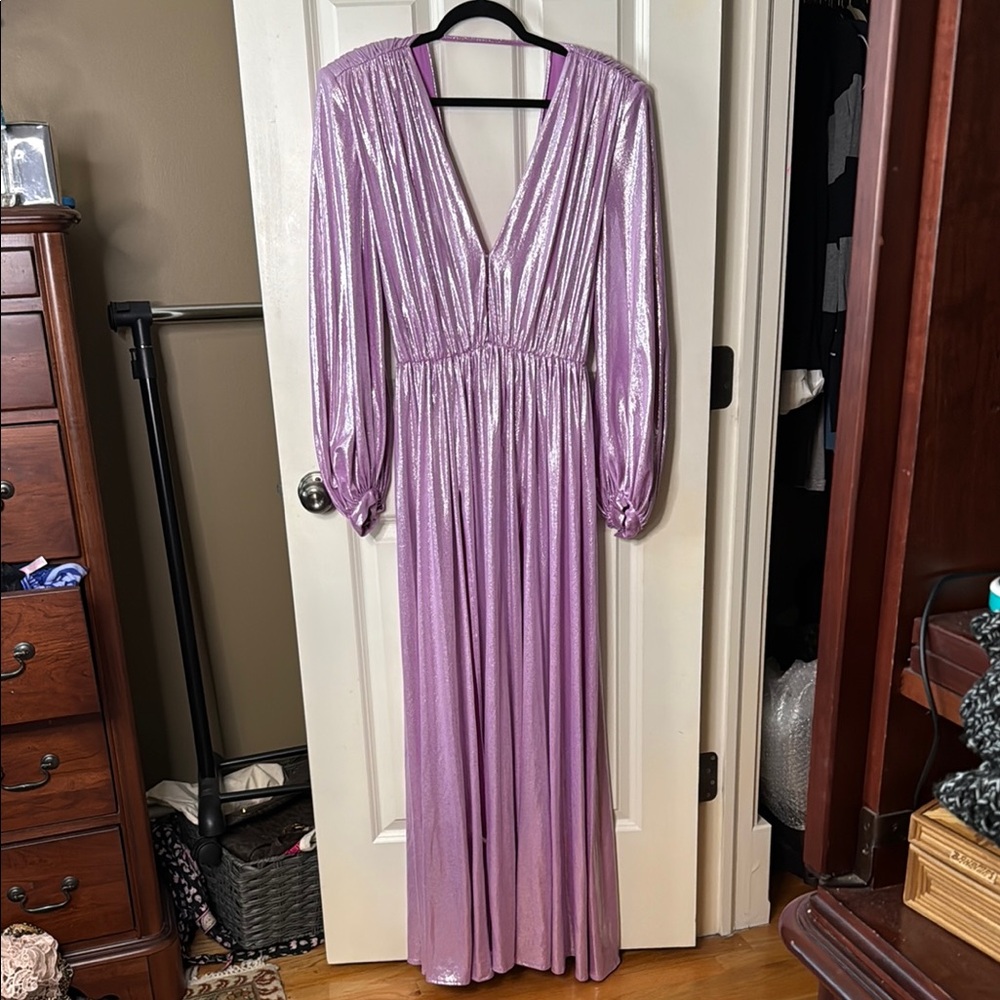 Bronx and Banco Purple Maxi Dress - Picture 2 of 3